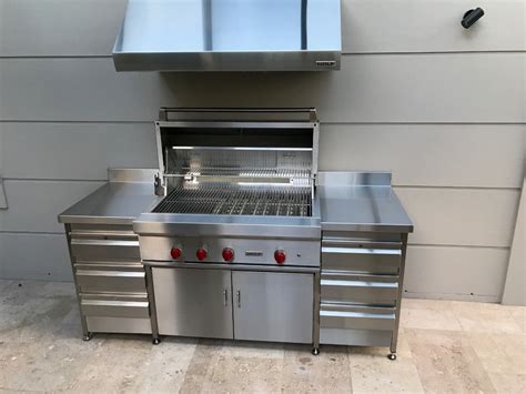 stainless steel cabinet for bbq|exterior stainless steel cabinets.